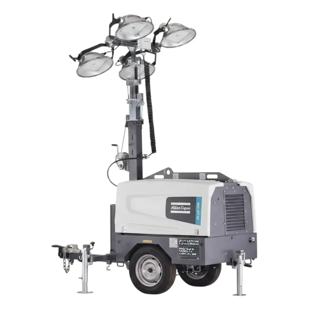 Location Tour d'éclairage 4000W diésel #1625
