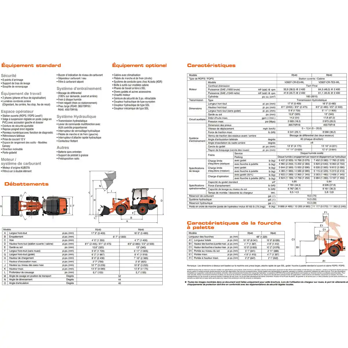 Mesure R540 ACMAT Portneuf